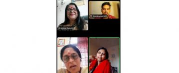 रीवा के महाविद्यालय में हिंदी कविता पर व्याख्यान