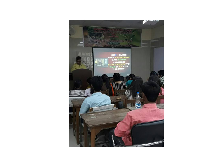डॉ. भीमराव अम्बेडकर वि.वि. आगरा में  पर्यावरण दिवस पर गोष्ठी का आयोजन
