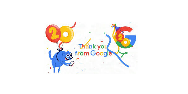 गूगल आज मना रहा है बीसवाँ जन्म दिन