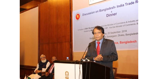 बांग्लादेश से अन्य देश बहुत कुछ सीख सकते हैंः श्री सुरेश प्रभु