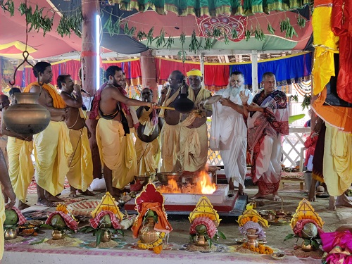 कीस जगन्नाथ मंदिर का 16वां स्थापना दिवस मनाया गया