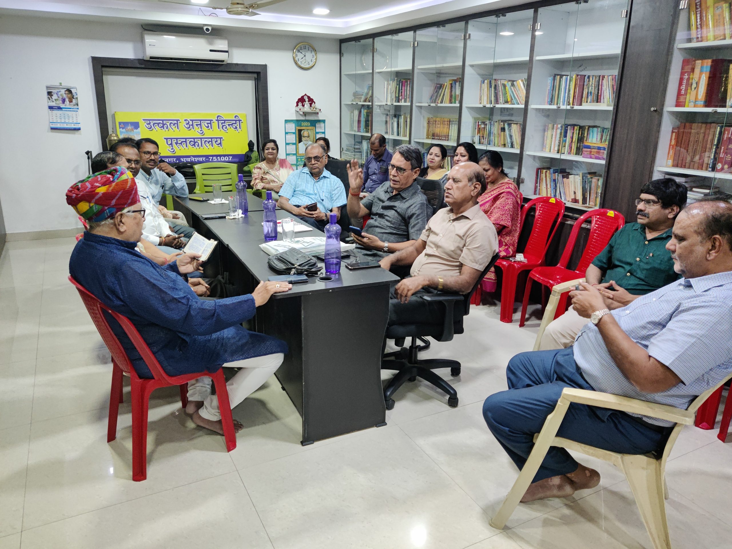 उत्कल अनुज हिंदी वाचनालय में स्वरचित कविता पाठ आयोजित