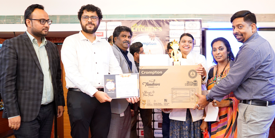 अखिल भारतीय पाक कला प्रतिभा प्रतियोगिता में गृहिणियों की भागीदारी