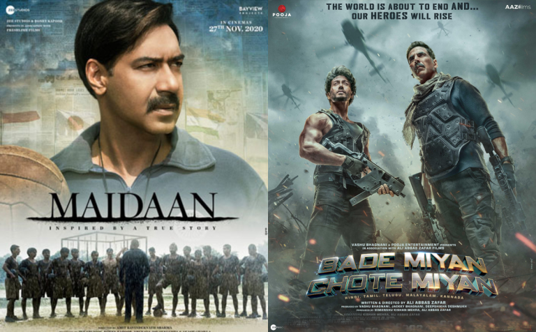 ईद पर प्रदर्शित हु़ई दोनों फिल्में मैदान और बड़े मियाँ छोटे मियाँ सुपर फ्लॉप