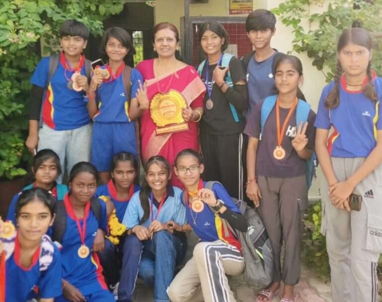 बेटी बचाव रैली और एथेलेटिक्स का आयोजन