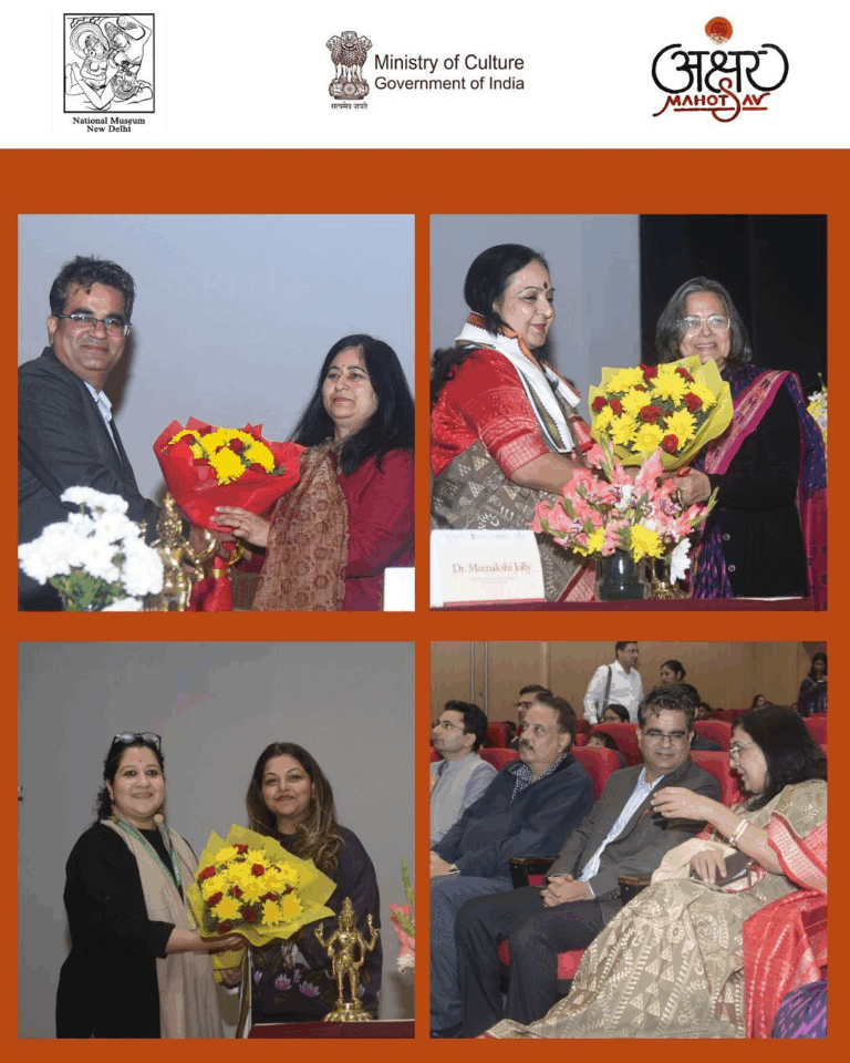 राष्ट्रीय संग्रहालय में भारत की लिपि संस्कृति के उत्सव के साथ चौथा अक्षर महोत्सव संपन्न