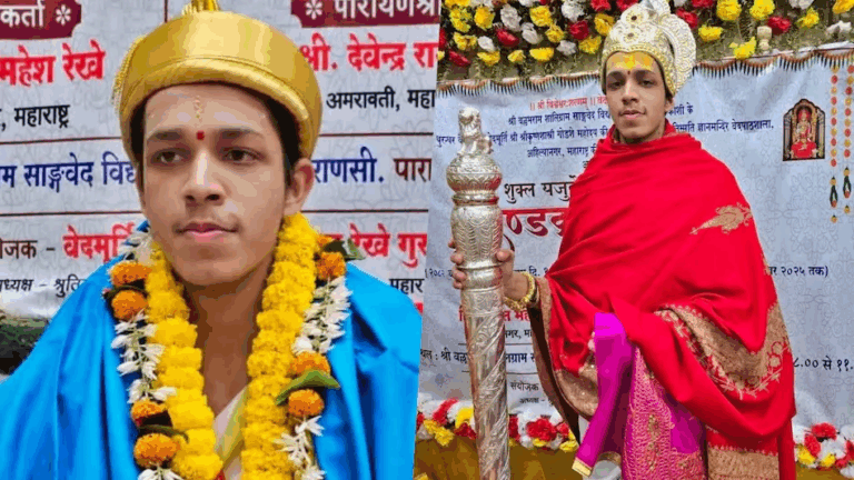 संस्कृत साहित्य का 200 वर्ष पुराना इतिहास जीवित कर दिया 19 वर्षीय देवव्रत महेश रेखे ने