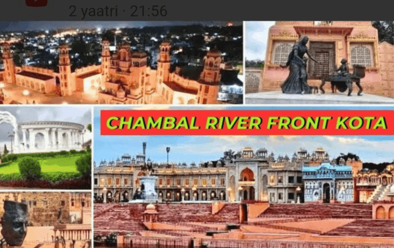 कोटा में दुनिया का खूबसूरत चंबल रिवर फ्रंट